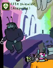 its just essie walking down the street.